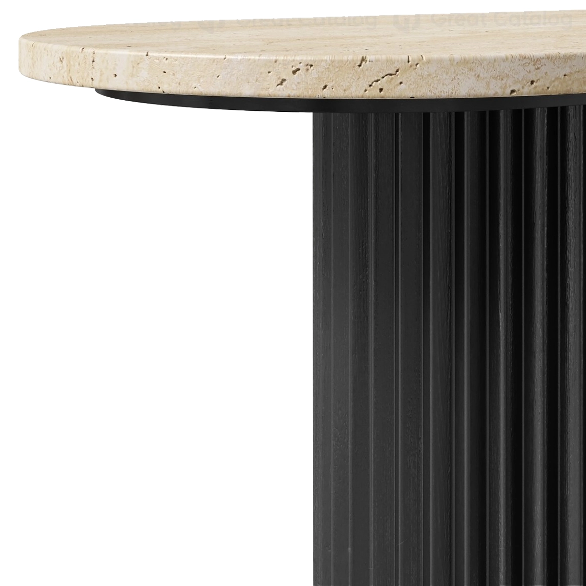 WOODEN MARBLE CONSOLE