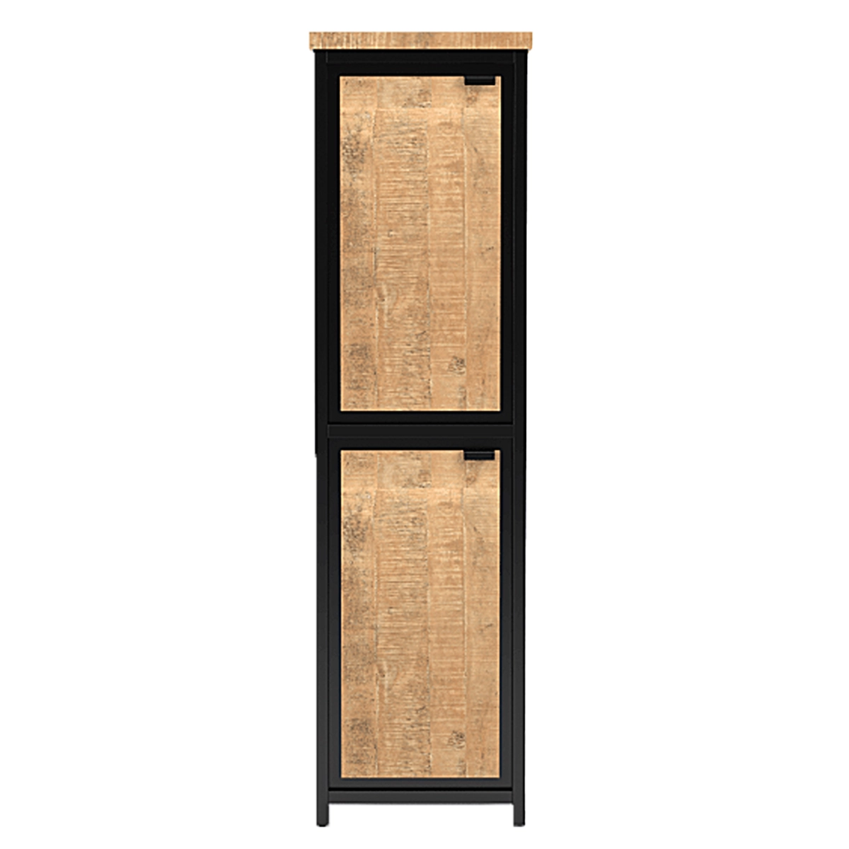 Galant Tall Cabinet With Rattan Webbing