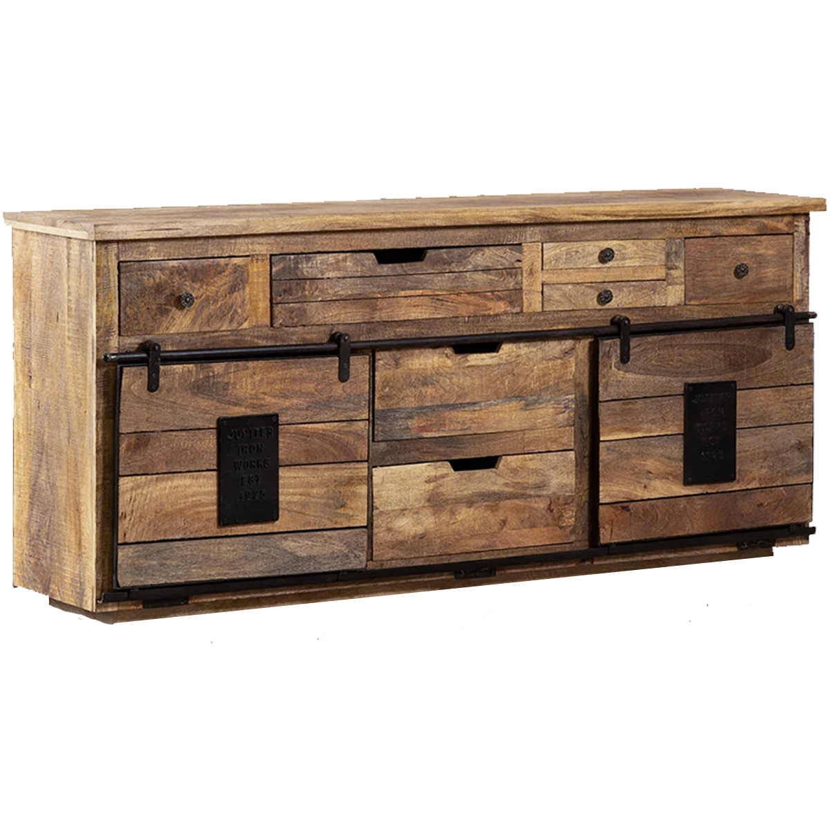 Wooden Antique Reclaimed Sideboard