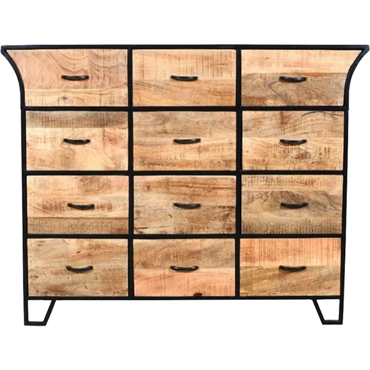 Wide Dresser With 12 Deep Drawers