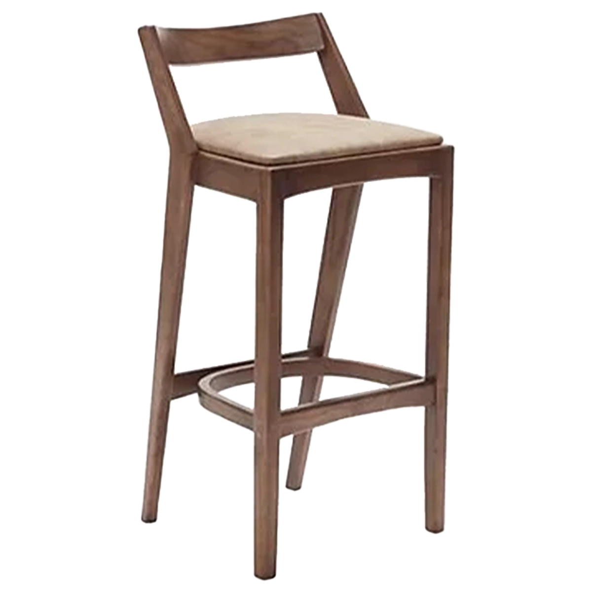Solid Sheesham Wood Long Seater Bar Stool
