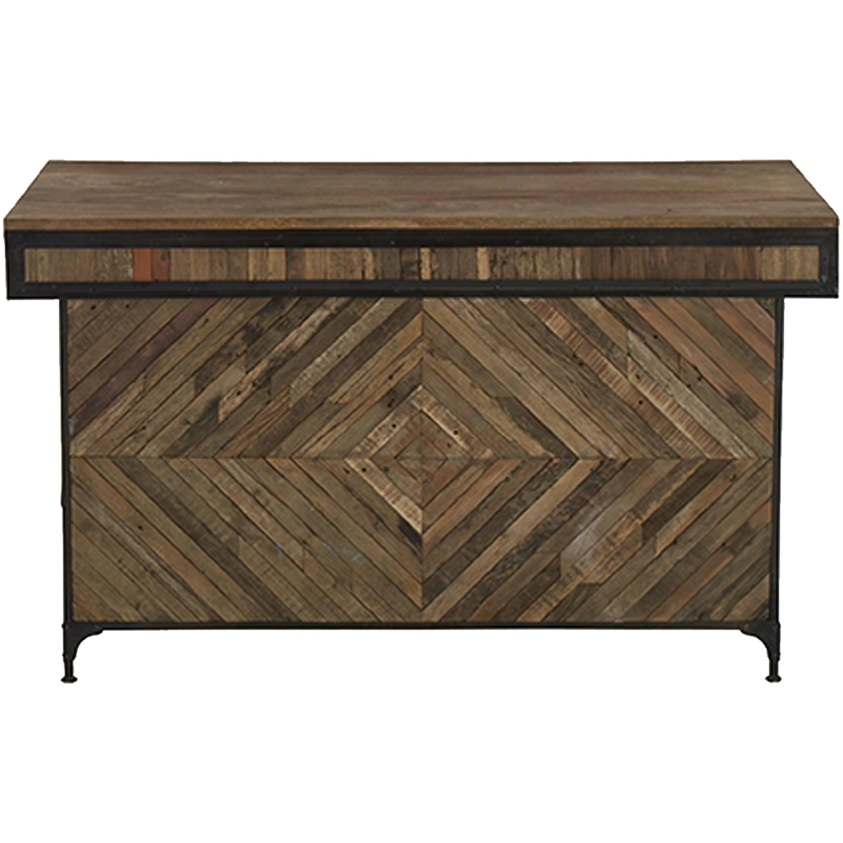 The Chevron Bar Counter
